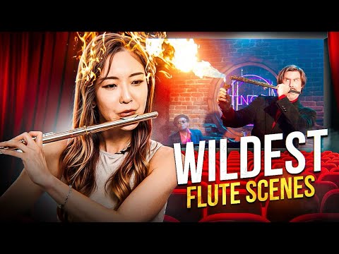 WILDEST Flute Scenes in Movies 🎬 [Professional Flutist Reacts]