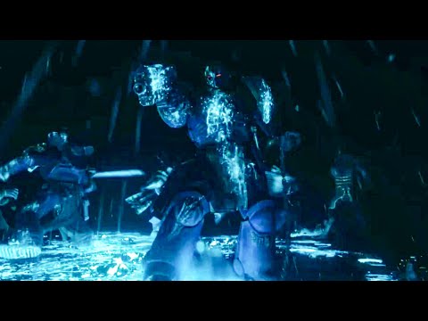 EPIC Warhammer 40k Fight Scene in The Dark - Secret Level Clip (2024)