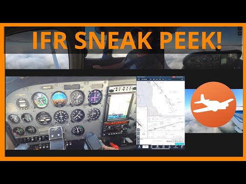 ACTUAL INSTRUMENT Approach Example Patreon Content Flying In The Clouds CFII Instrument Instruction