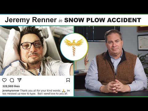 Doctor explains what's in store for Jeremy Renner after his unfortunate snow plow accident