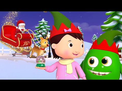 Sleigh Ride Magic! Helping Santa on Christmas Eve! 🛷✨ | Fun Baby Songs | Classic Baby Songs