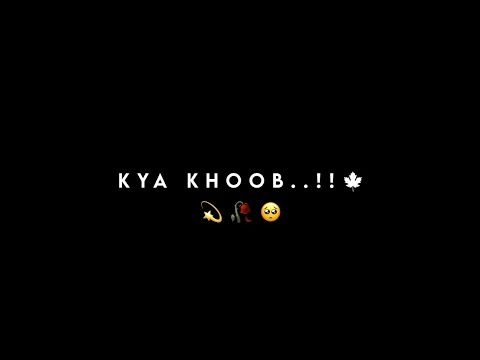 💫🥀🥺Kya Khoob Rab Ne Kiya Status || Download ⬇️ Link || Black Screen Lyrics Status ||#black_screen