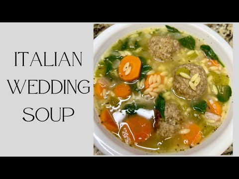 Italian Wedding Soup I QUICK AND EASY RECIPE