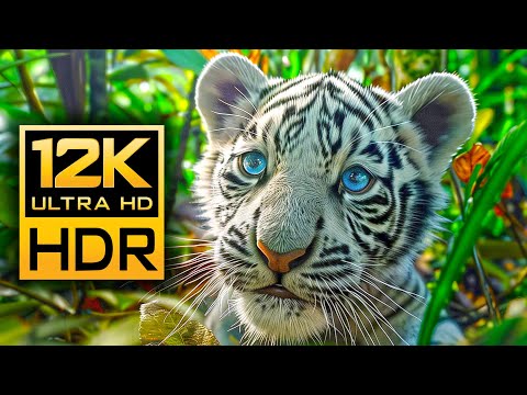 Incredible Wild Animals Life in Dolby Vision 12K HDR 120fps #Animals #BGM