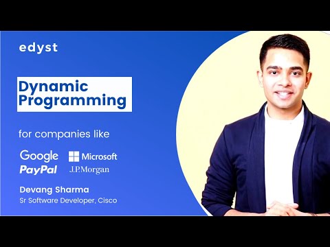 Dynamic Programming for Product Companies | Devang Sharma | Edyst