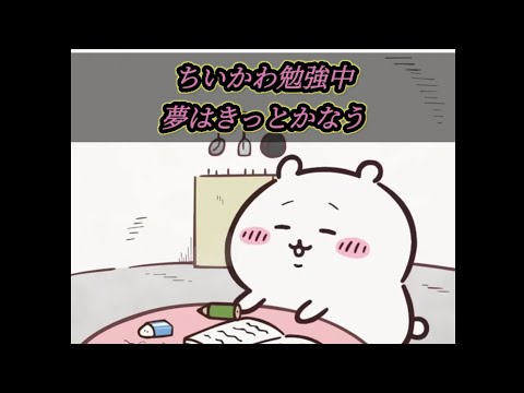 ちいかわ勉強中～夢はきっとかなう～【ろずてゃ】