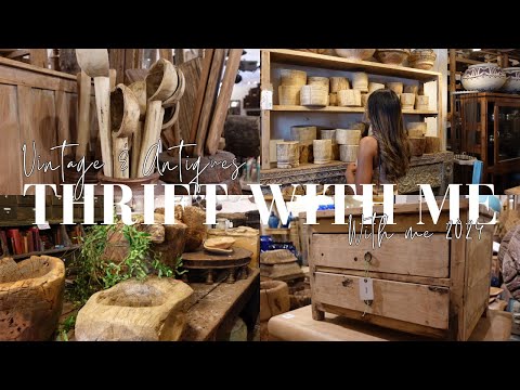 THRIFT WITH ME | Golden Oldies HIGH POINT N.C | Antique Home Decor Shop With Me