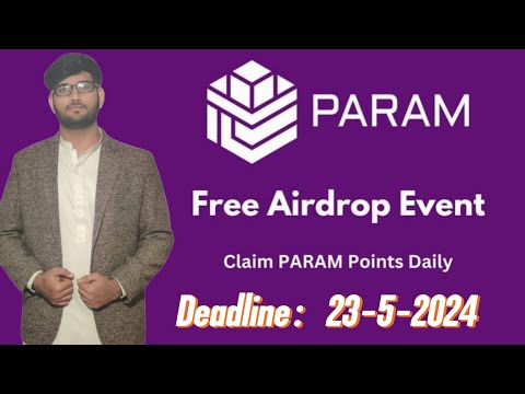 param gaming free airdrop || Ending soon || 5 minute work only