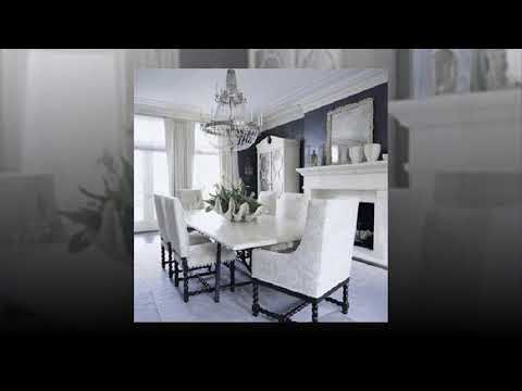 The Best Black And White Traditional Dining room House Designs