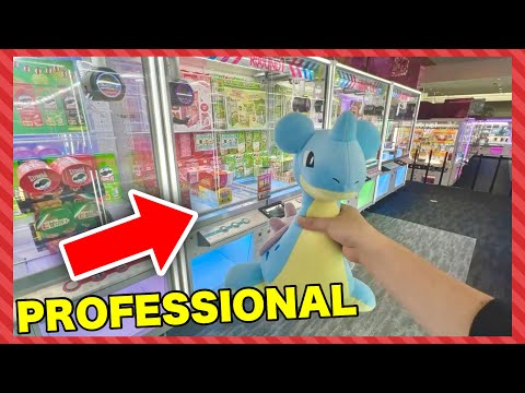 Crane Game Professional Show You How To Win Stuffed Toys !!!