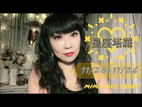 十二星座每週愛情占卜11/20-11/26⭐️咪咪❤️塔羅 Love Tarot Weekly