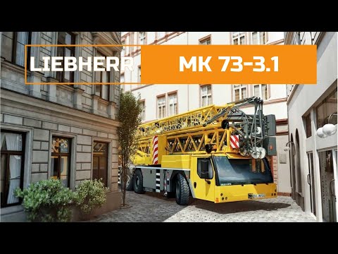 LIEBHERR MK 73-3.1 - compact and agile mobile construction crane