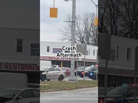 Shocking Detroit Crash Aftermath: Unexplainable Damage Dec 9, 2024