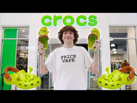 I Bought the New Shrek Crocs!