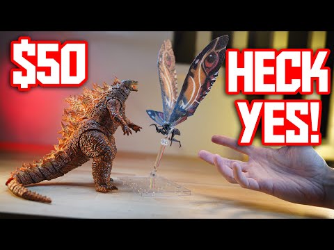 Why These new Godzilla Figures are INCREDIBLE for their Price! - Shooting and Reviewing