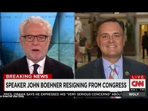 Rep. Messer on CNN with Wolf Blitzer discussing Speaker Boehner's decision to resign