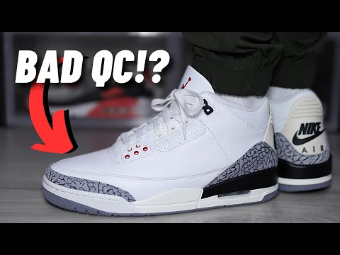 HOW BAD WERE THEY!? Jordan 3 White Cement Reimagined On Feet Review