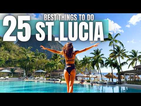 Best Things To Do in St Lucia Travel Guide 2025 4K