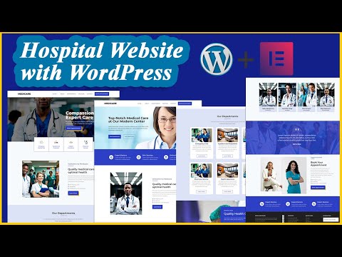 How to Create A Hospital Website Using WordPress, Elementor & Amelia Booking Plugin