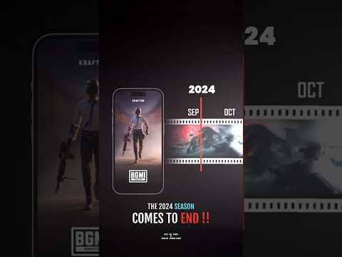 PUBG Mobile 2024 Season Comes to End, Goodnight 😭💔