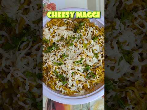 Cheese & Herbs Maggi Recipe 😋🤤 #maggirecipe #cheesymaggie #maggi #shorts #msdrasoi