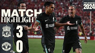 HIGHLIGHTS: Liverpool 3-0 Manchester United | Sell-out crowd for USA Tour win