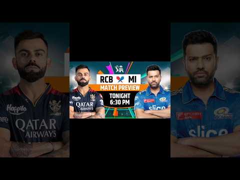 RCB VS MI #cricket #viralvideo #shorts