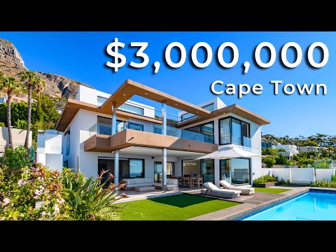 Touring an Ocean View Luxury Family Villa, Listed at $3 Million in Cape Town!