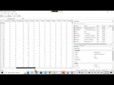 12. IV 2SLS compare OLS Stata (health.dta)