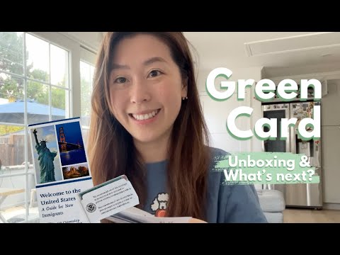 I waited 10 years for green card. Unboxing & things you MUST do after getting green card.