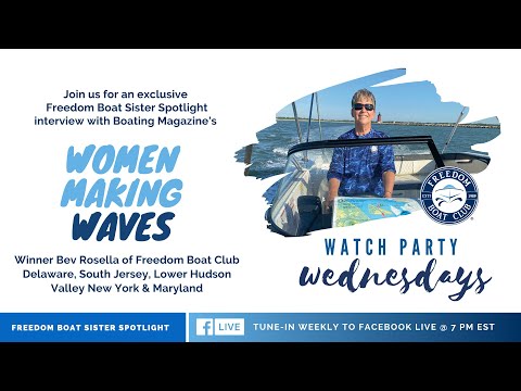 Freedom Social | Watch Party Wednesday | Women Making Waves Winner Bev Rosella