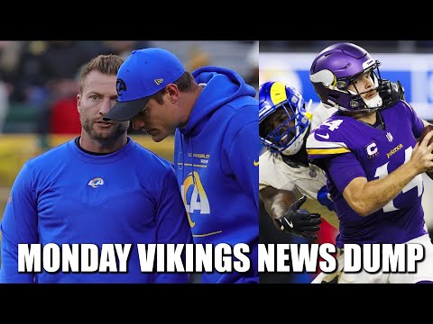 Minnesota Vikings News Dump (1.6.2025) | Playoffs Set, Bring on the Rams, Trade KOC