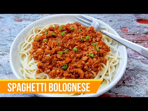 Spaghetti Bolognese Recipe | Pasta Bolognese | Quick & Easy Chicken Bolognese