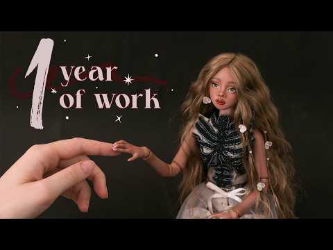 12 Months of Doll Making: Creating a Porcelain Ball-Jointed Masterpiece