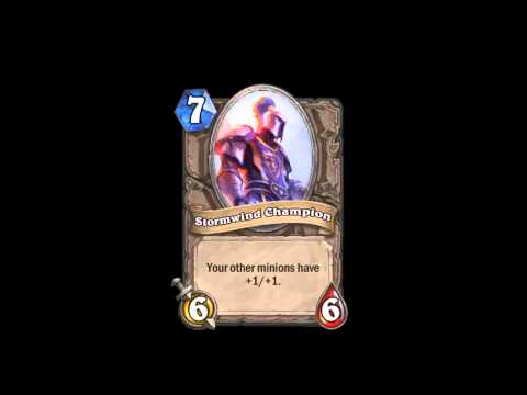 Stormwind Champion Quotes PL - Hearthstone