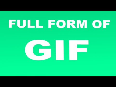 Full Form of GIF | What is GIF Full Form | GIF Abbreviation