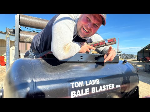 The BALE BLASTER PRO high power farm engineering