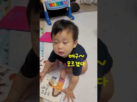 눈, 코, 입 놀이 어른들이 더 신났어요  !? #아기 일상 #아기 #shorts #눈코입 #13개월아기  #baby