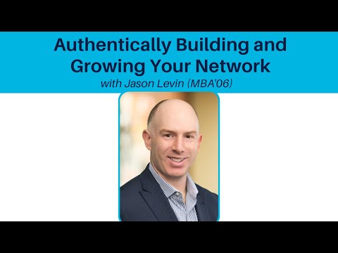 Authentically Building and Growing Your Network