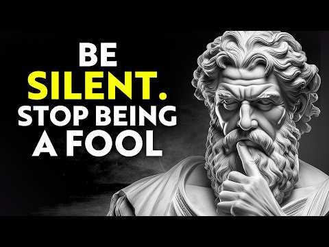 10 Traits of People Who Speak Less (Master the Art of Silence) | STOICISM