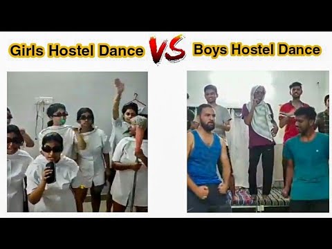 Boys Vs Girls Hostel Dance 🤣😂 #memes