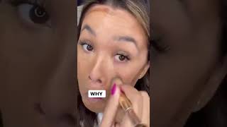 Why cream foundation is going viral #makeup #makeuptrend #makeupforoilyskin #makeupformatureskin