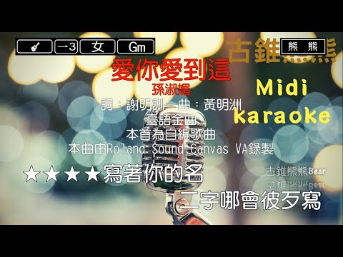 愛你愛到這-孫淑媚(Karaoke伴奏)