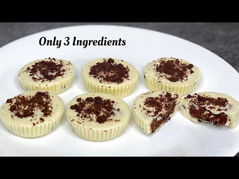 Only 3 Ingredients Chocolate Recipe | Nutella Stuffed Chocolate Recipe | Chocolate