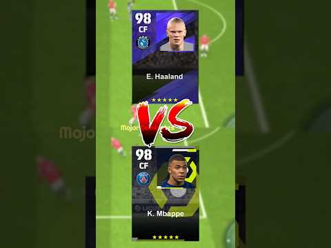 Haaland vs Mbappe in eFootball 24 Mobile  #efootball2024mobile #efootball