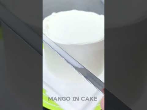 68- Mango in CAKE & DESSERT  #cake #food #shorts