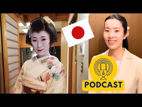 [Japanese Podcast] I met a geisha in Tokyo | Geisha | Japanese listening | #japanesepodcast | nih...