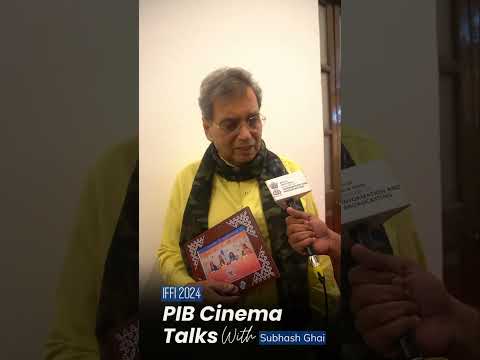 Renowned as the "Showman," producer-director @SubhashGhai1 shared his experience at the 55th IFFI