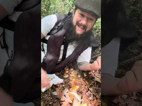 Bushcraft mushroom fire lighters wild camping tips