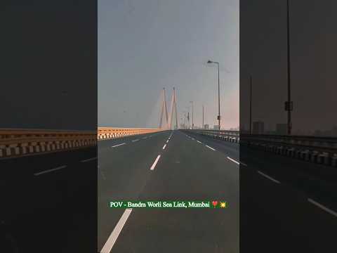 Bandra Worli Sea Link 💥 | Mumbai City | Sea Link 💜 | Mumbai | Shorts Video 🎥 | Vlogs 🔥🔥